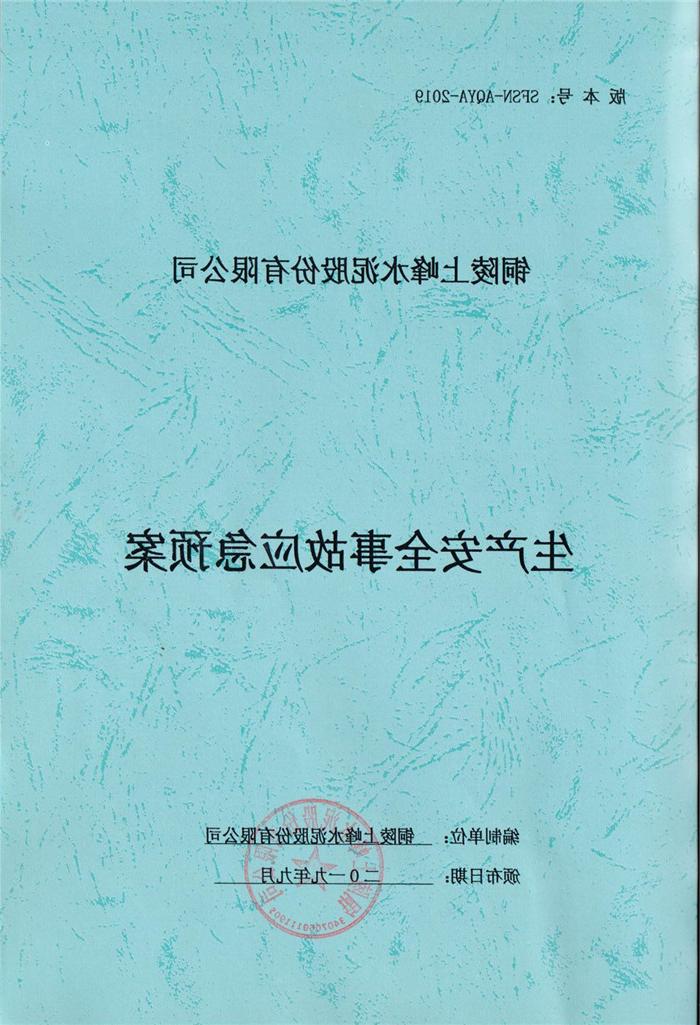 2019年铜陵上峰水泥股份有限公司生产安全事故应急预案.jpg